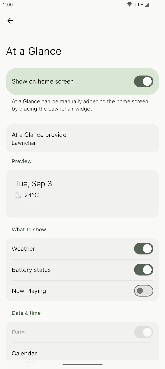 Lawnchair-Launcher 4