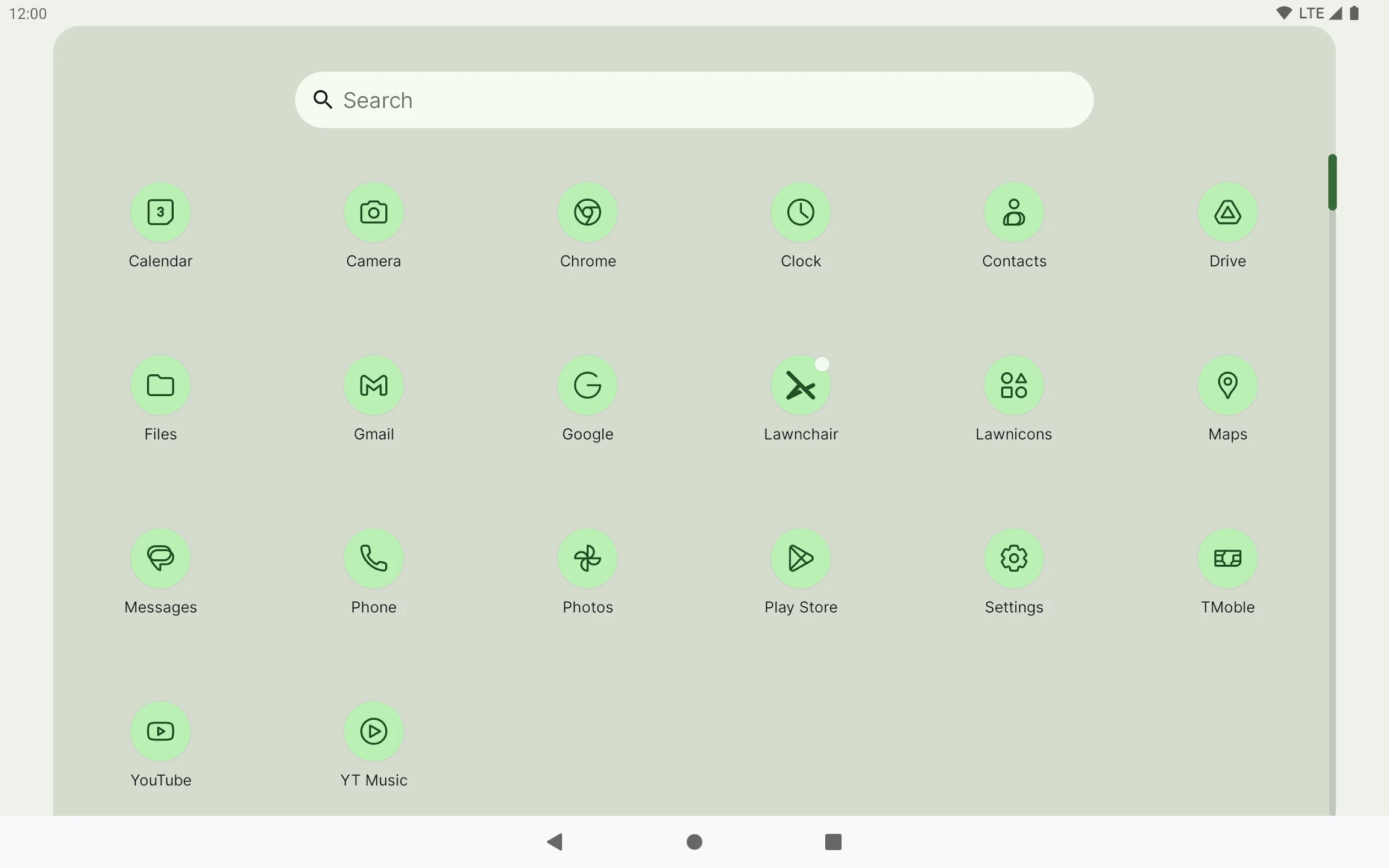 Lawnchair-Launcher 9